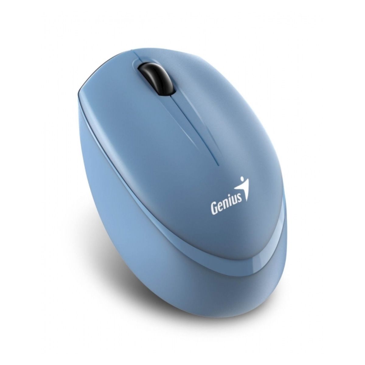 MOUSE Genius,  NX-7009 , PC sau NB wireless, 2.4GHz, optic, 1200 dpi, butoane/scroll 3/1, senzor Blue-Eye, albastru,  31030030401  (timbru verde 0.18 lei)