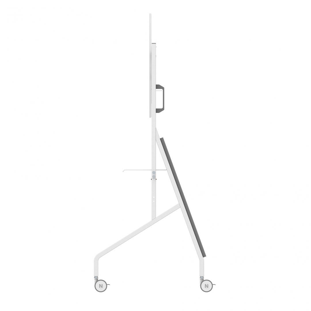 Stand mobil de podea Neomounts by Newstar, 55 -86  76kg ESA 100x100 - 900x600 alb