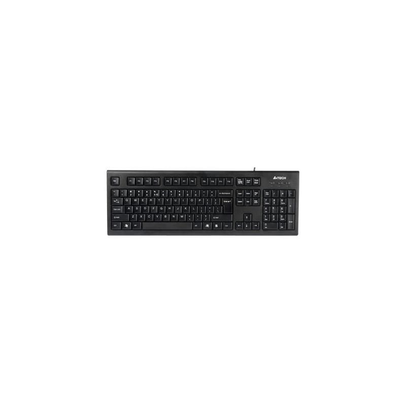Tastatura A4TECH KRS-85-USB, cu fir, negru