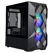 CARCASE Cooler Master TD300 Mesh, M-ATX,U3*2,ARGB Hub*1,Front PWM ARGB fan*2,Grey TG,  TD300-KGNN-S00  (timbru verde 0.19 lei)
