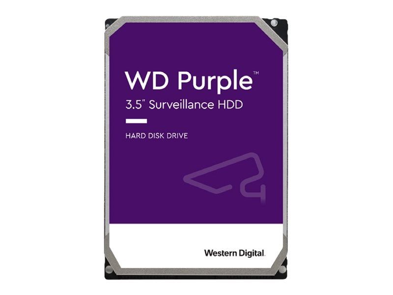 HDD Video Surveillance WD Purple 1TB CMR, 3.5'', 64MB, SATA, TBW: 180