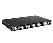 Switch D-Link DGS-1520-52MP, 44 porturi 100 / 1000 / 10000 MBs