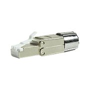 CUPLA RJ-45 LOGILINK pt. cablu UTP, FTP, Cat6a, RJ-45 (M) x 2, metalica, tip punch down,  MP0041 