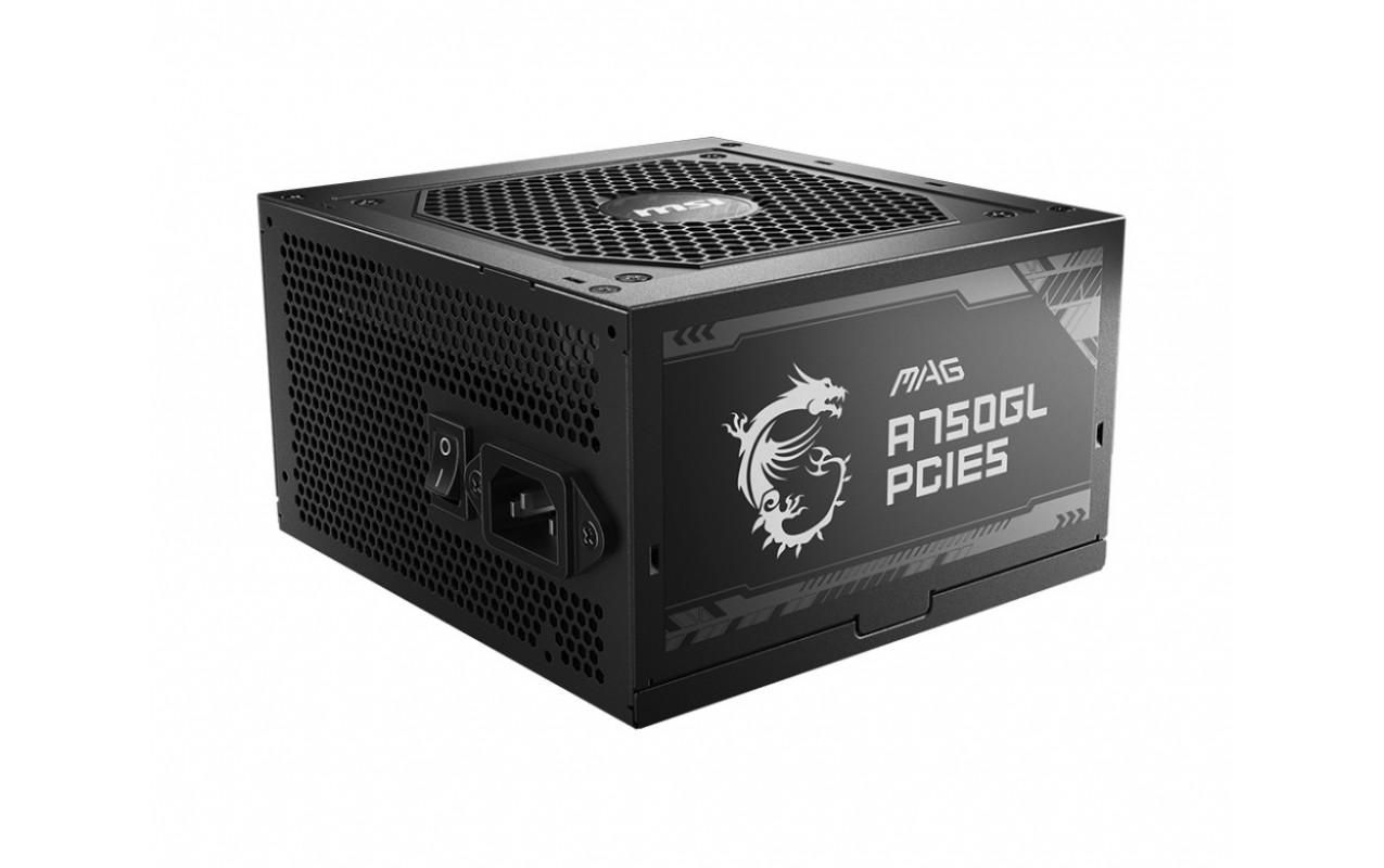 MSI MAG A750GL PCIE5 750W POWER SUPPLY
