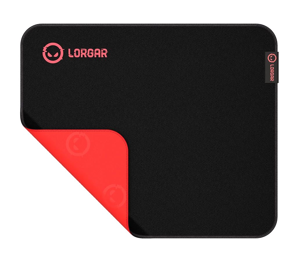 Lorgar Main 315, Gaming mouse pad, High-speed surface, Purple anti-slip rubber base, size: 500mm x 420mm x 3mm, weight 0.39kg