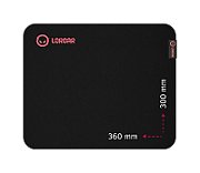 Lorgar Steller 913, Gaming mouse pad, High-speed surface, anti-slip rubber base, RGB backlight, USB connection, Lorgar WP Gameware support, size: 360mm x 300mm x 3mm, weight 0.250kg