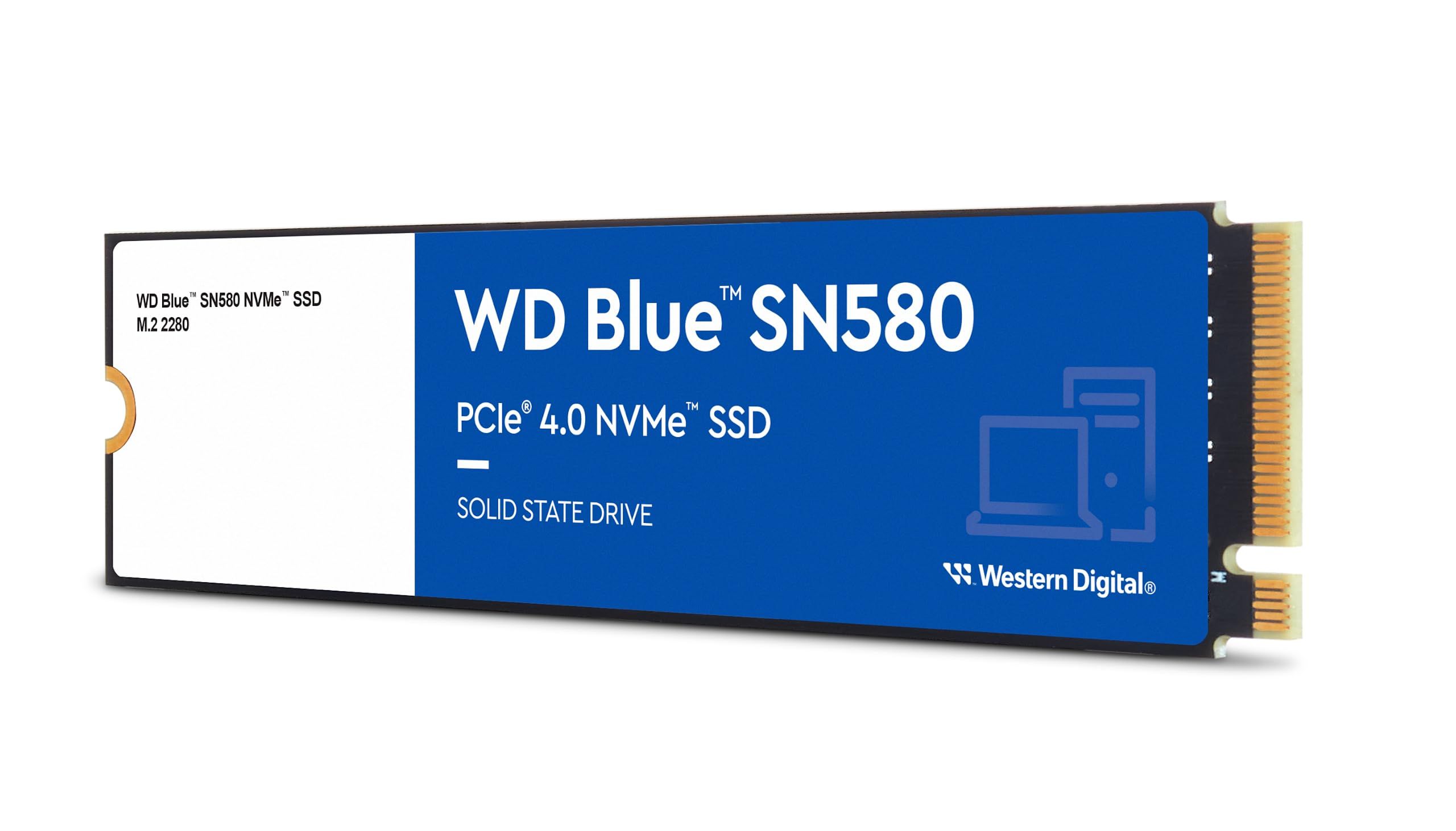 Western Digital WD SSD M.2 (2280) 1TB Blue SN580 PCIe 4.0/NVMe (Di)