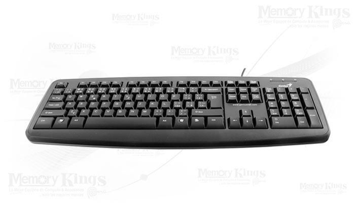 Tastatura numerica Genius cu fir KB-100X, interfata USB, 105 taste, HyperX Switch, gru