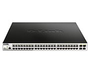 Switch D-Link DGS-1210-52/E, 48 porturi 10 / 100 / 1000 MBs