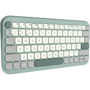Tastatura wireless ASUS KW100, Culoare: Green Tea Latte, Greutate: 0.374 ASUS Marshmallow Keyboard KW100 este o tastatura wireless compacta, ultrasubtire, cu un design minimalist.Este compatibila cu dispozitivele Windows, ChromeOS, MacOS, iOS si iPadOS, tastatura ASUS Marshmallow KW100 ofera o