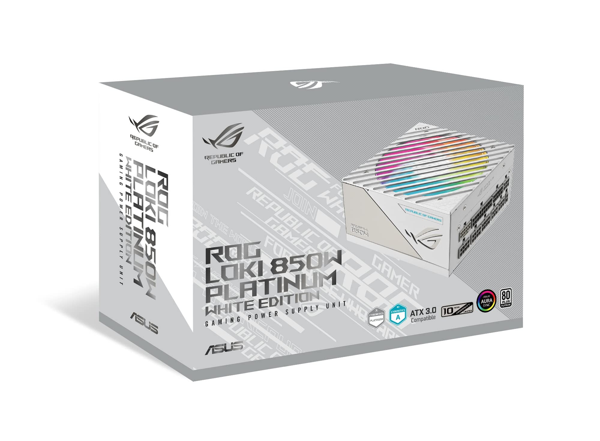 Sursa ASUS ROG LOKI 850W 80+Platinum  Intel Form Factor  SFX-L ATX 3.0  Yes Dimensions  125 x 125 x 63.5 mm Efficiency  80Plus Platinum Protection Features  OPP/OVP/UVP/SCP/OCP/OTP Hazardous Materials  ROHS AC Input Range  100-240Vac DC Output Voltage  +3.3V +5V +12V -12V +5Vsb Maximum Load  20A 20A
