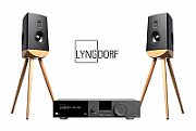 Sistem High-End cu boxe Lyngdorf CUE-100 si amplificator TDAI-3400