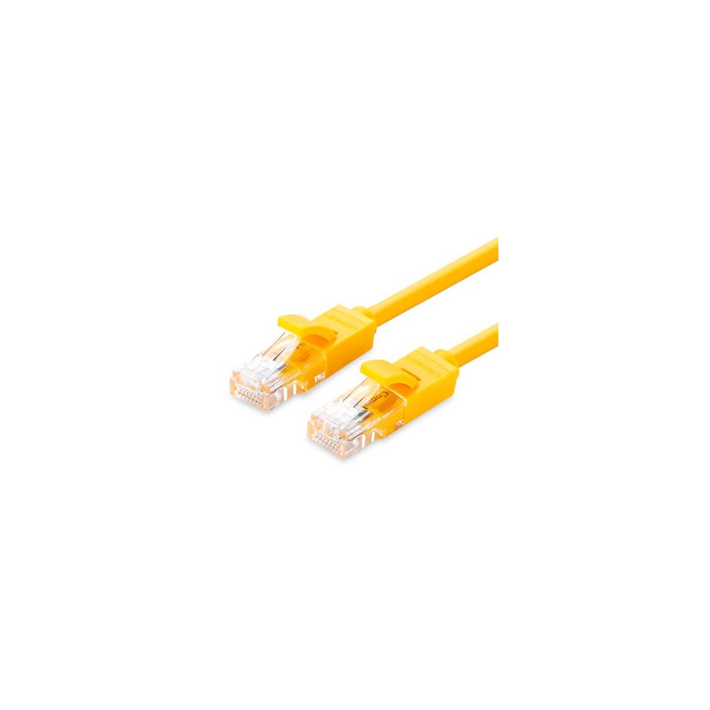 Patch cord UTP UTP Cat5e nu 20 m galben cupru AWG26 nu