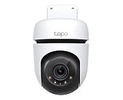 TP-Link Cameră de supraveghere pentru exterior cu funcție Pan/Tilt | Tapo C510W, Senzor Imagine: 1/2.8'' CMOS, Rezoluție: 2K 3MP (2304 × 1296 px), Lentile: 2.0±5% Distanță de focalizare: 3.9mm±5%, 360° pe orizontală și 130° pe verticală, IR 30m, Frame Rate: 15 fps, Compresie Video: H.264, Microfon