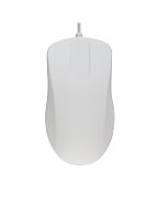 CHERRY Mouse AK-PMH1 protected IP68 white +++ Desinfizierbare, kabelgebundene Hygienemaus