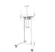 Stand mobil motorizat Neomounts by Newstar, 37 -100 , 110 kg, VESA 800x600, alb
