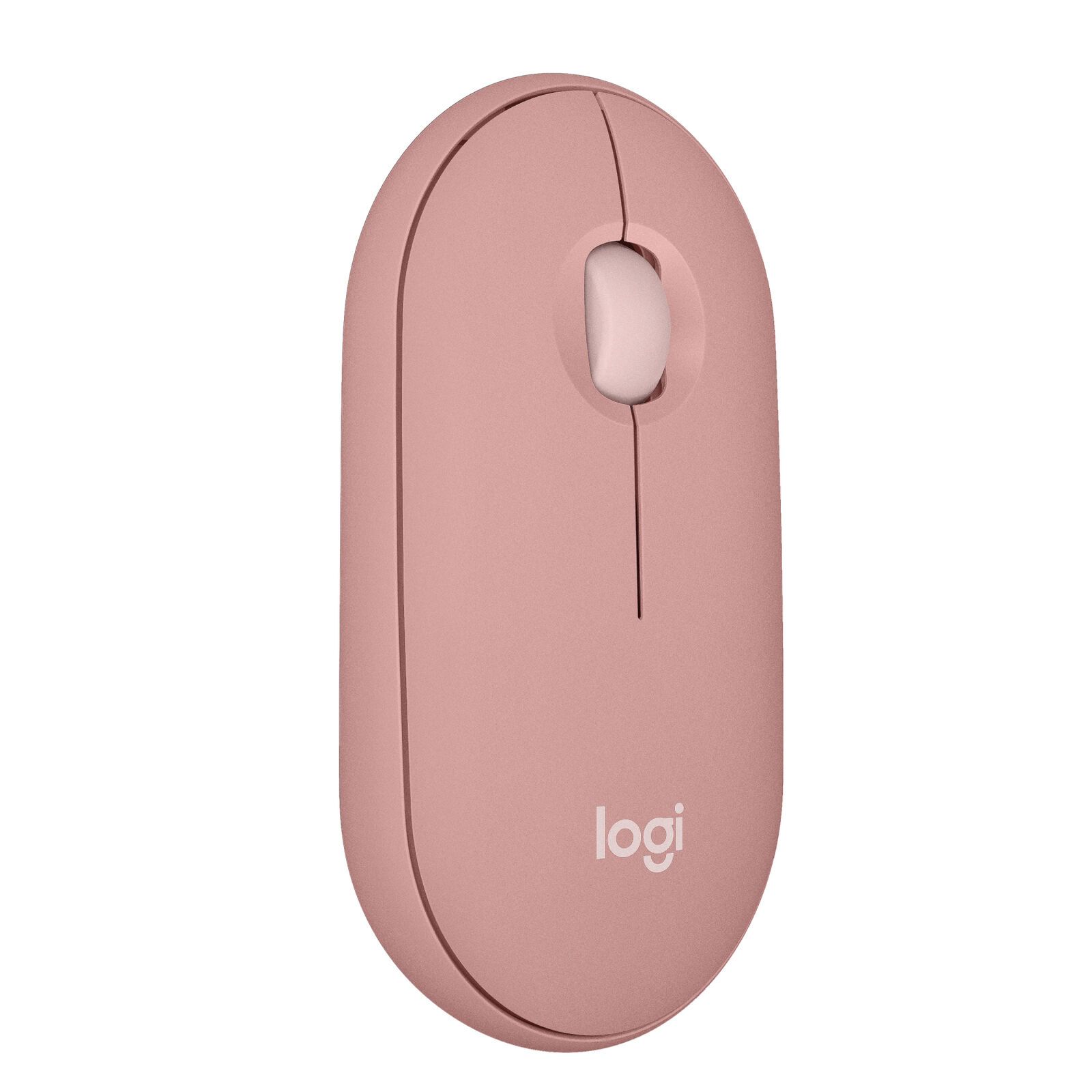 LOGITECH Pebble Mouse 2 M350s - TONAL ROSE - BT - N/A - EMEA-808 - DONGLELESS
