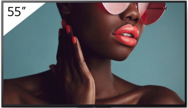 Ecran profesional LFD Monitor Signage Sony BZ40L, 55  (140cm), UHD, operare 24/7, luminozitate 700nit, panel IPS, backlight Direct LED, timp răspuns 8ms, contrast static 1200:1, contrast dinamic 600000:1, mătuire 47% with low reflection, Android 10, stocare 32GB.  Miracast, Chromecast built-in