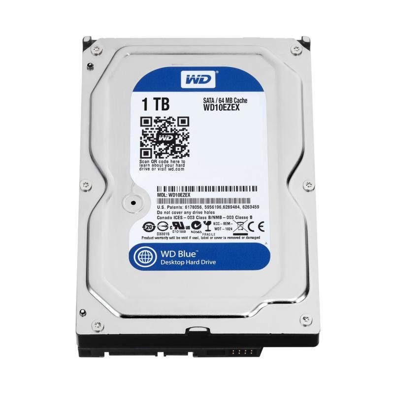 HDD desktop Western Digital Bue 1 TB 3.5 inch 7200 RPM 64 MB 