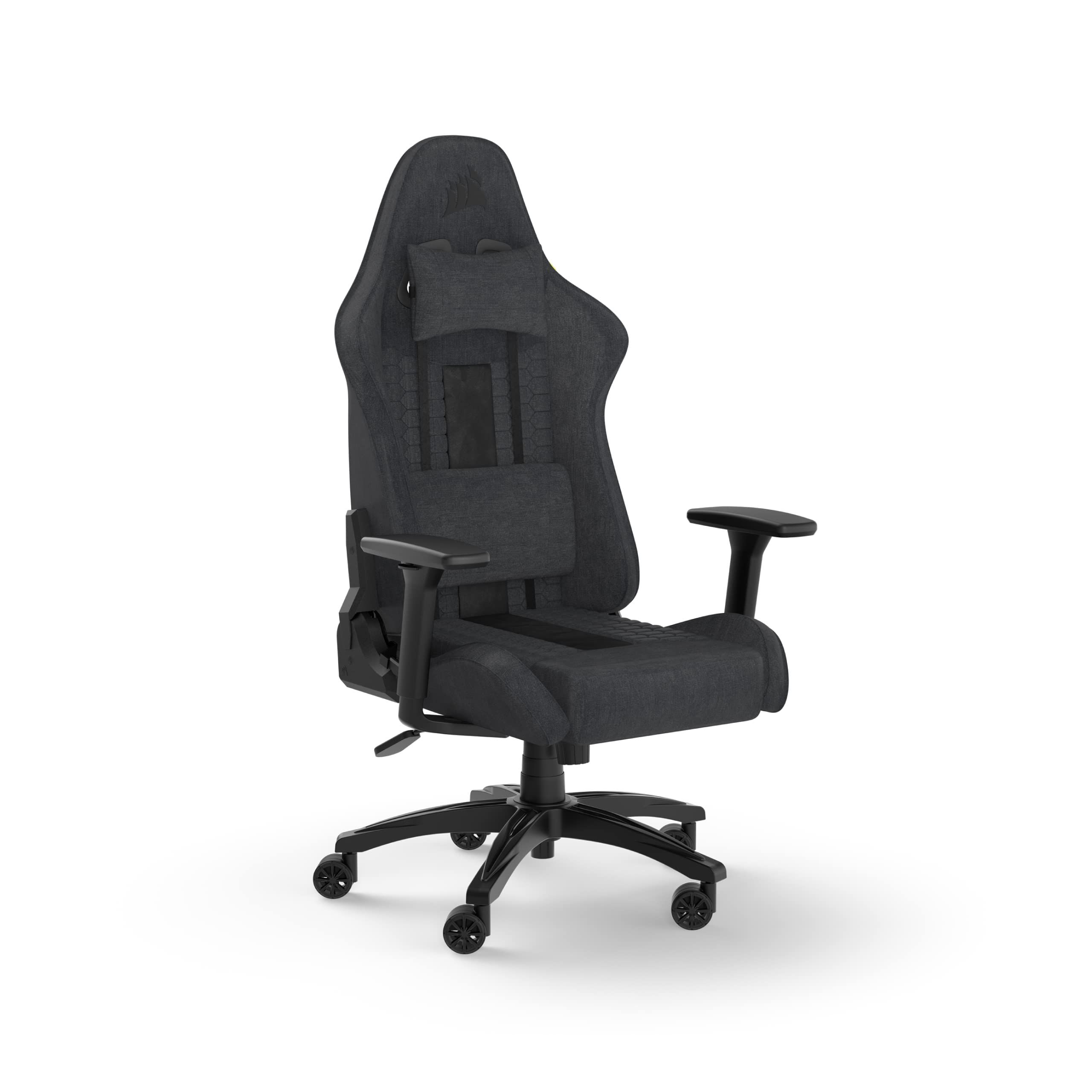 TC100 RELAXED, Textil, Tetiera, Gri - Negru