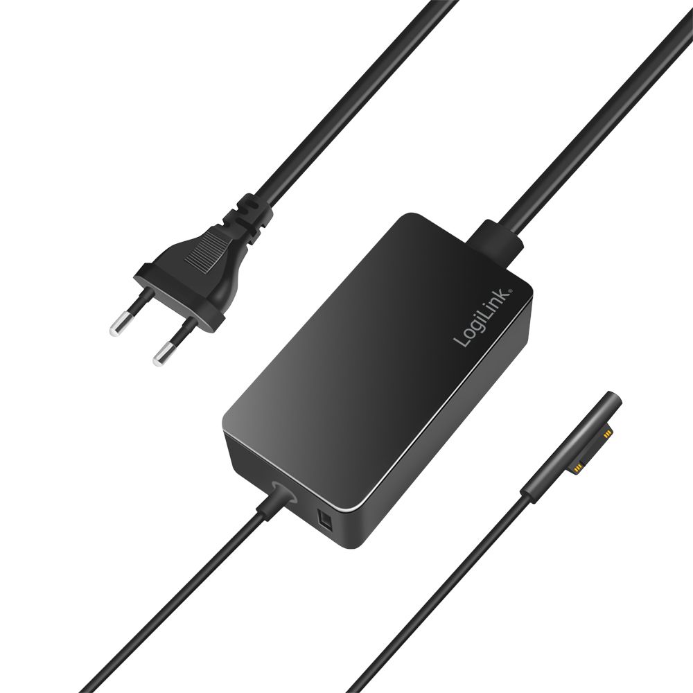ALIMENTATOR retea 220V LOGILINK, pentru Microsoft Surface, compatibil cu Pro si Laptop/Go/Book, 65W, USB 5V/4A, 1.5m, negru,  PA0309  (timbru verde 0.18 lei)