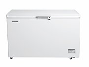 Lada frigorifica Heinner HCF-HM371CE++, capacitate totala: 371L, clasa de eficienta energetica E, convertibila (frigider/congelator), compresor Inverter, control electronic, 2 cosuri, lumina LED, maner cu incuietoare, rezistenta la frig, waterproof display, dimensiuni (WxDxH): 133.6 x 74.8 x 88.5