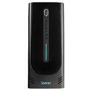 Spacer CARCASA SPACER - office, Middle Tower, ATX, fara sursa, USB 3.0 x 2, USB Type C x 1, HD Audio, black  SPCS-OC-CHRONOS 
