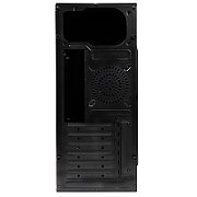 Spacer CARCASA SPACER - office, Middle Tower, ATX, fara sursa, USB 3.0 x 2, USB Type C x 1, HD Audio, black  SPCS-OC-CHRONOS 