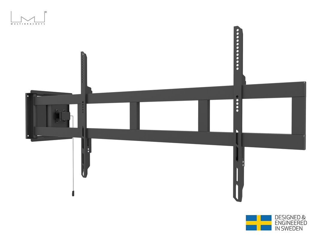 Suport TV de perete Swingarms 180 de grade Multibrackets MB-2647, 48 - 69 , max.75 kg, negru