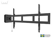 Suport TV de perete Swingarms 180 de grade Multibrackets MB-2647, 48 - 69 , max.75 kg, negru