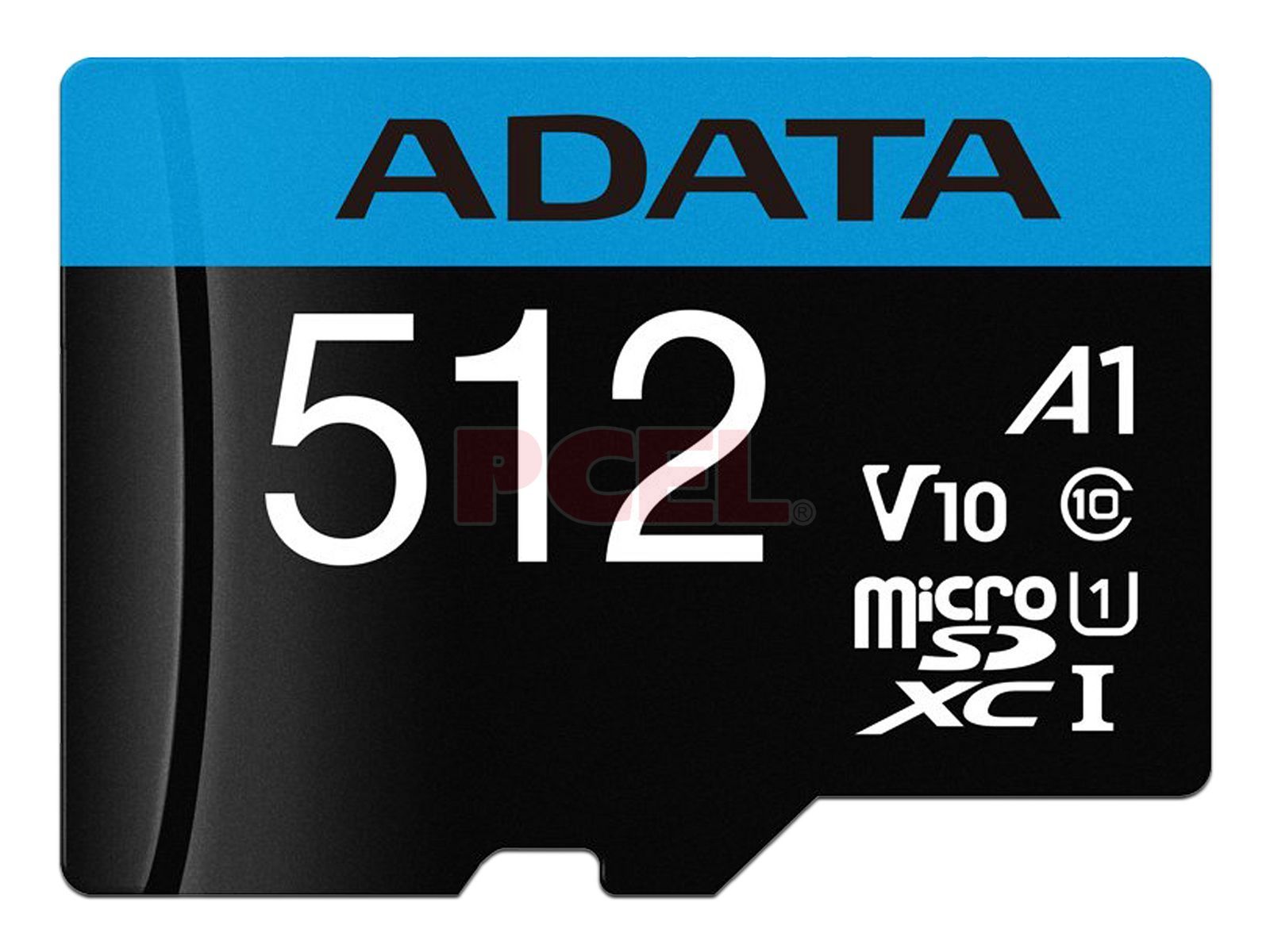 CARD MicroSD ADATA, 512 GB, MicroSDXC, clasa 10, standard UHS-I U1,  AUSDX512GUICL10A1-RA1  (timbru verde 0.03 lei)