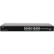 Switch GrandStream GWN7812P, 16 porturi 10 / 100 / 1000 MBs