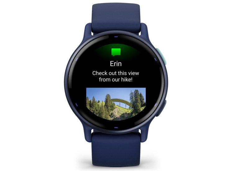 Ceas smartwatch Garmin vívoactive 5 Blue/Blue Metal_2