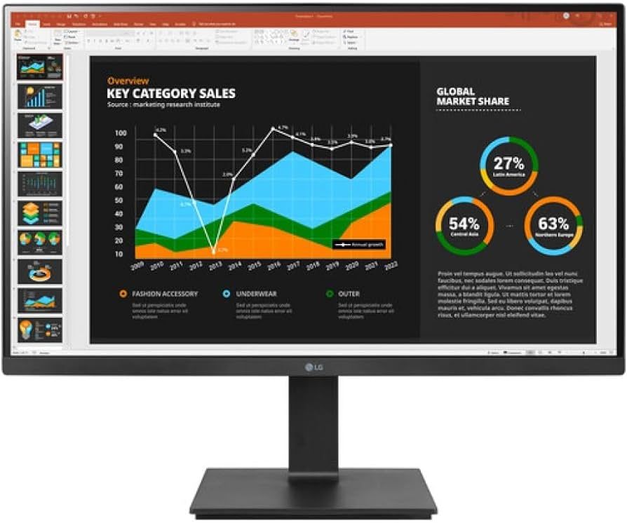 LG Electronics LG LCD 27BQ75QB-B 27  black