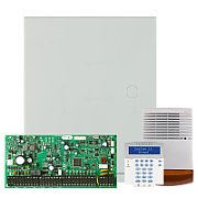 Centrala Pardox EVO 192 8 intrări de zonă pe placă (16 cu ATZ), extensibila la 192 zone via BUS cu 4 fire PGM: 250 (5 ieşiri PGM pe placă), declanşare +/- 254 module extensie 999 coduri utilizator 8 partiţii memorie 2048 evenimente 999 telecomenzi cu un RTX3 actualizare firmware local via