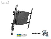 Suport TV de perete cu cutie mediabox Multibrackets MB-1831, cu inclinare, max.30 kg, negru