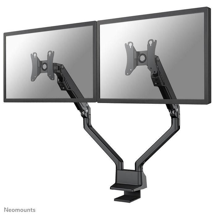 Brat dublu pt monitor Neomounts by Newstar, fullmotion 10 -32 , greutate maxima suportata 8 kg per monitor, VESA min: 75x75 mm, VESA max: 100x100 mm, negru