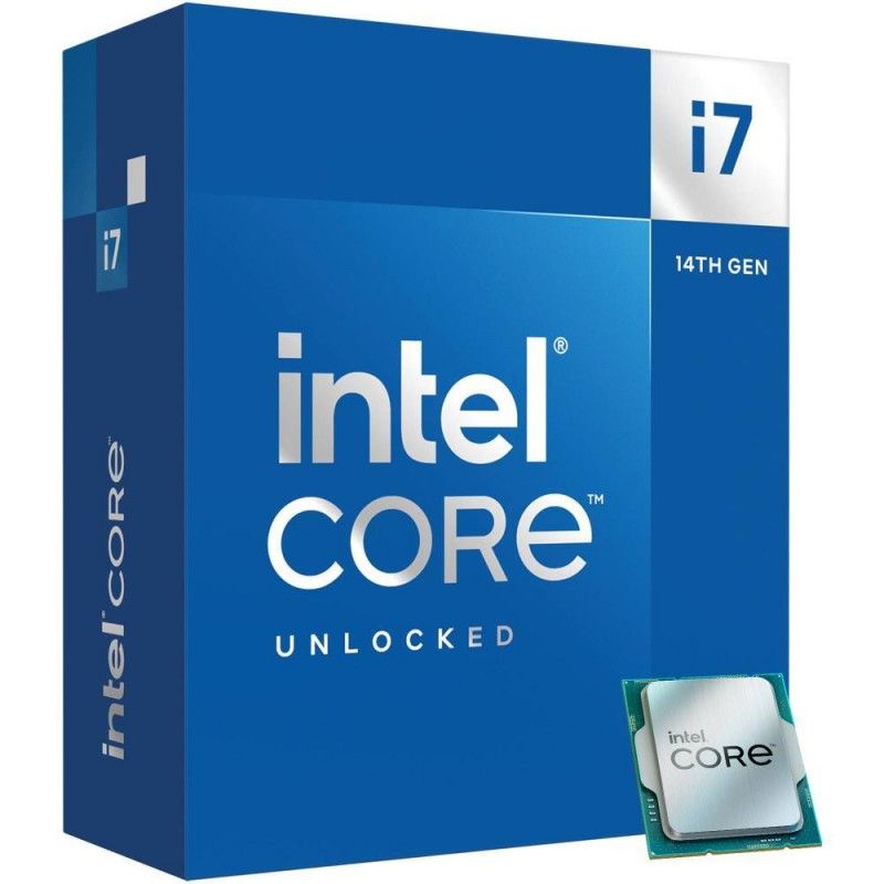 Procesor Intel Core i7-14700KF, 20C / 28T, 3.40 - 5.60 GHz, 33 MB cache, 125 W, Box