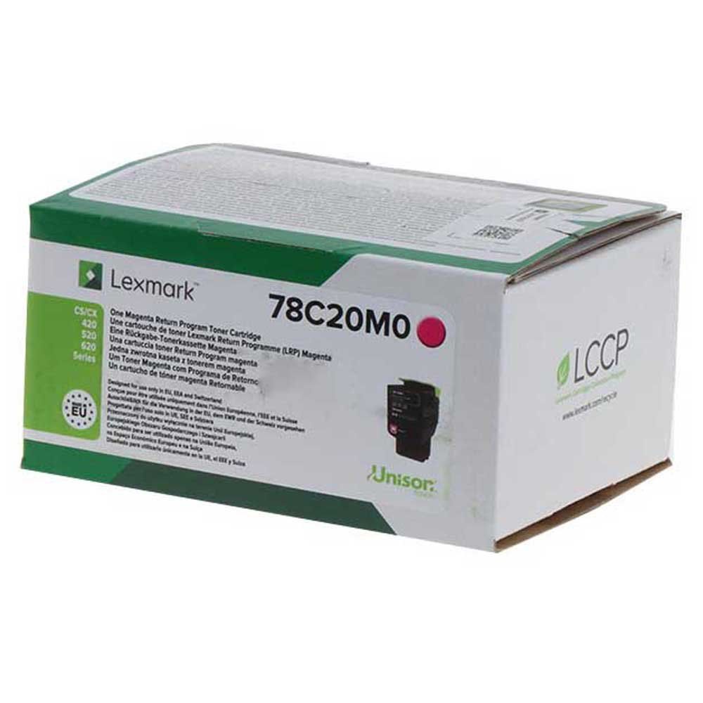Cartus toner Lexmark 78C20M0 ,Magenta ,1400 pagini ,Original (78C20M0) 
