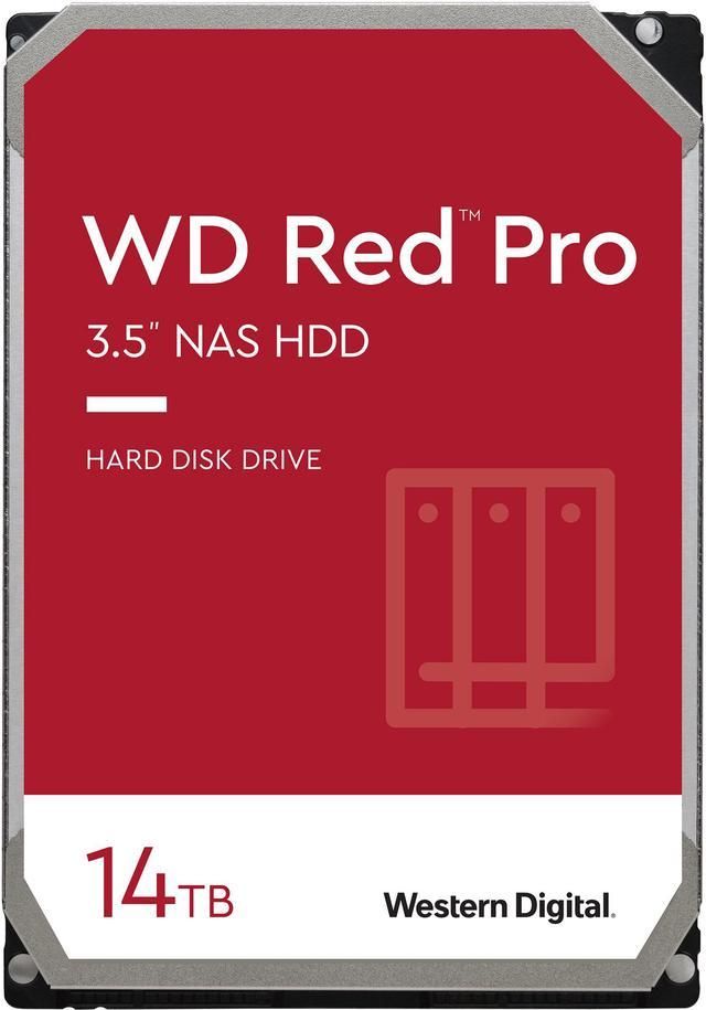 HDD SATA 14TB 6GB/S 512MB/RED PRO WD142KFGX WDC
