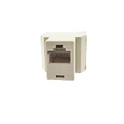 Cupla SPACER RJ45, bej, 100buc per punga,  SPCP-RJ45 