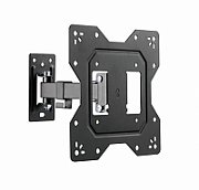 Suport TV de perete Serioux, TV68-221, compatibilitate  dimensiune ecran: 23 -43 , compatibilitate VESA:100x100, 100x200, 200x100, 200x200, greutate maximă suportata: 30kg, distanta fata de perete: 56~204mm, inclinare: ＋5°～-8°, pivotare: +90°~-90°