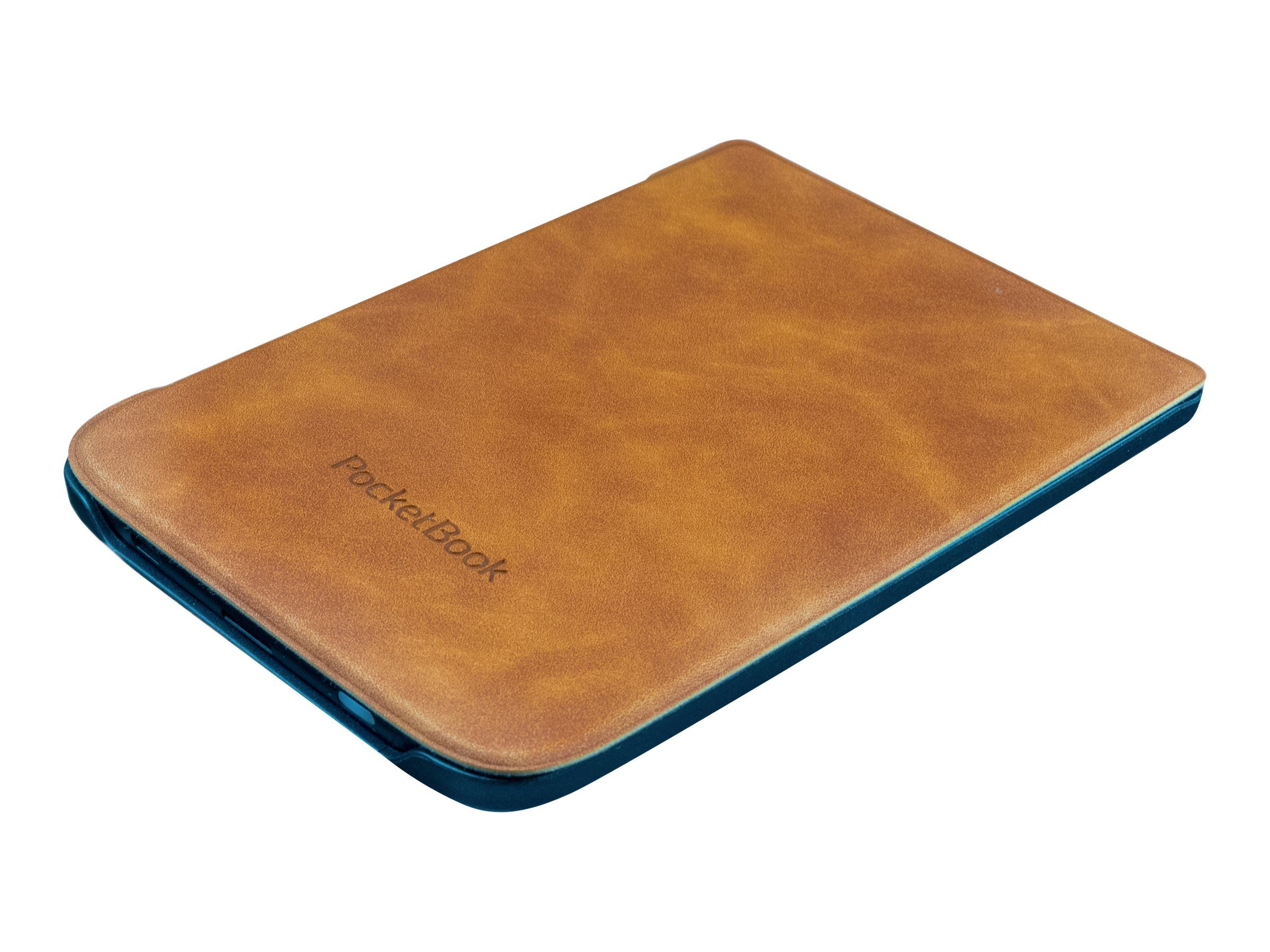 Husa protectie PocketBook PU maro deschis - Shell series