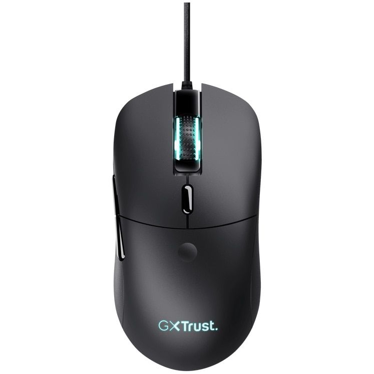 Mouse Trust GXT981 REDEX cu fir, USB 2.0, rezolutie maxima 10000 DPI, 6 butoane, iluminare RGB, negru