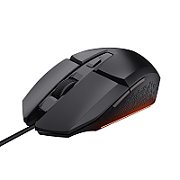 Kit Trust GXT790P TRIDOX 3-IN-1, kit-ul include o pereche de casti de numai 244g cu microfon, culoare negru, un mouse Felox cu iluminare LED si rezolutie maxima 6400 DPI, culoare negru, si un mousepad, culoare negru