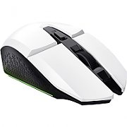 Mouse Trust GXT110W Felox cu fir, interfata USB 2.0, rezolutie maxima 6400 DPI, 6 butoane, alb