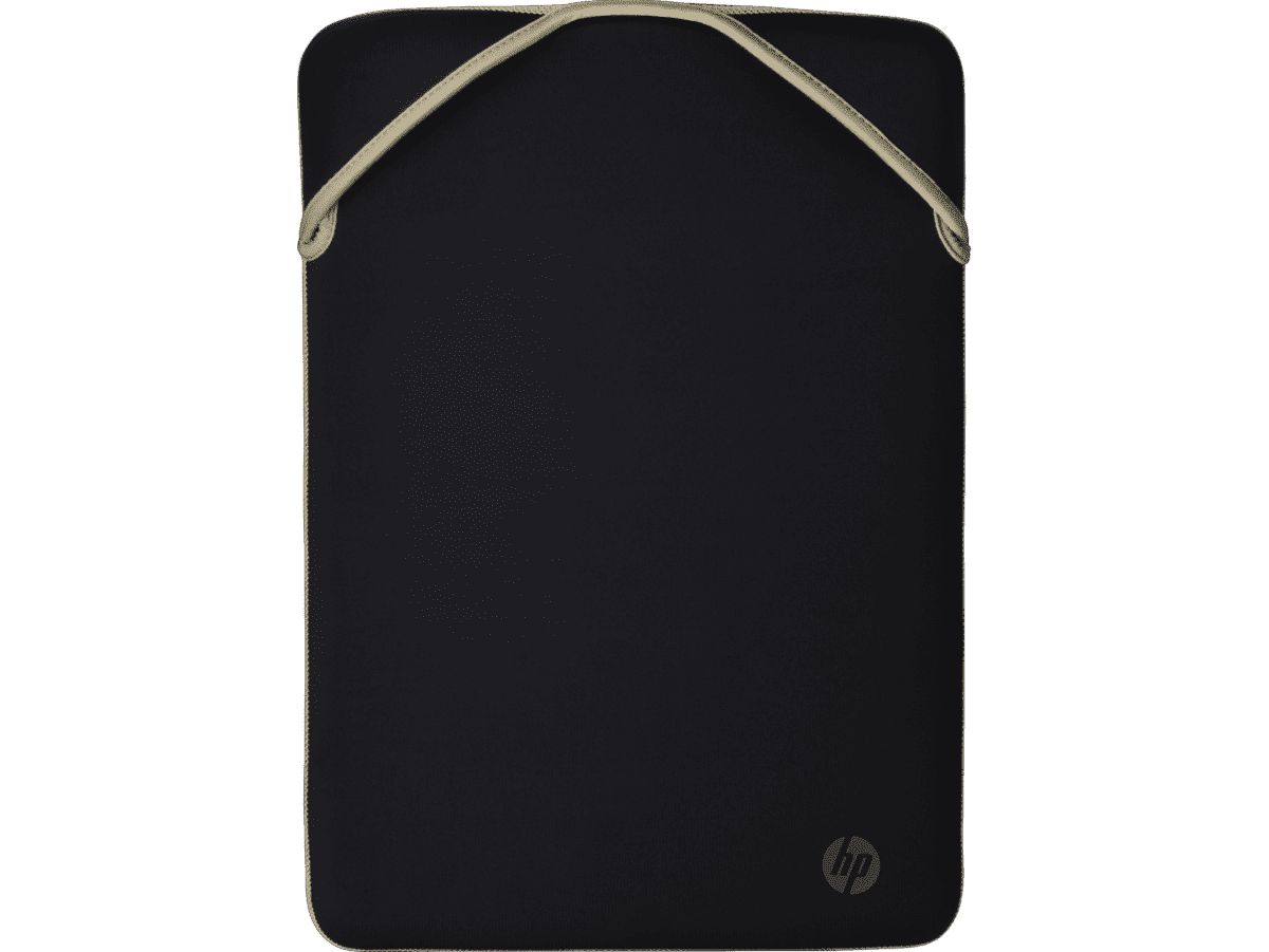 HP Protective Reversible 14inch Black/Gold Laptop Sleeve