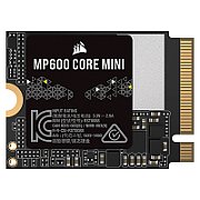 CORSAIR SSD CORSAIR MP600 CORE MINI PCIe Gen4 x4 NVMe M.2 2230 2TB, SEQ READ 5000MB/S SEQ WRITE 3800MB/S