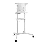 Stand mobil rotativ pentru Displayuri interactive Blackmount TROT700, 37-70 , 70 Kg, alb
