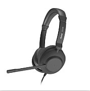 HEADSET AXTEL ONE STEREO HD AXH-ONE , Corded, Headset Conectivity USB-A, USB-C /  with STEREO HD . Speakert Size has 40 mm / Passive noise reduction  : STRONG